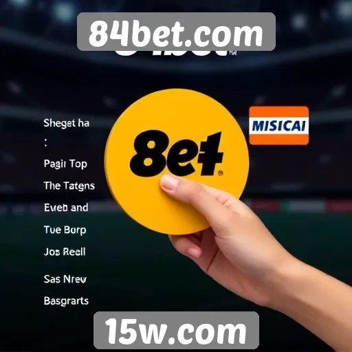 Métodos de pagamento aceitos no 84bet.com