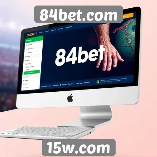 Experiência do usuário e interface do 84bet.com
